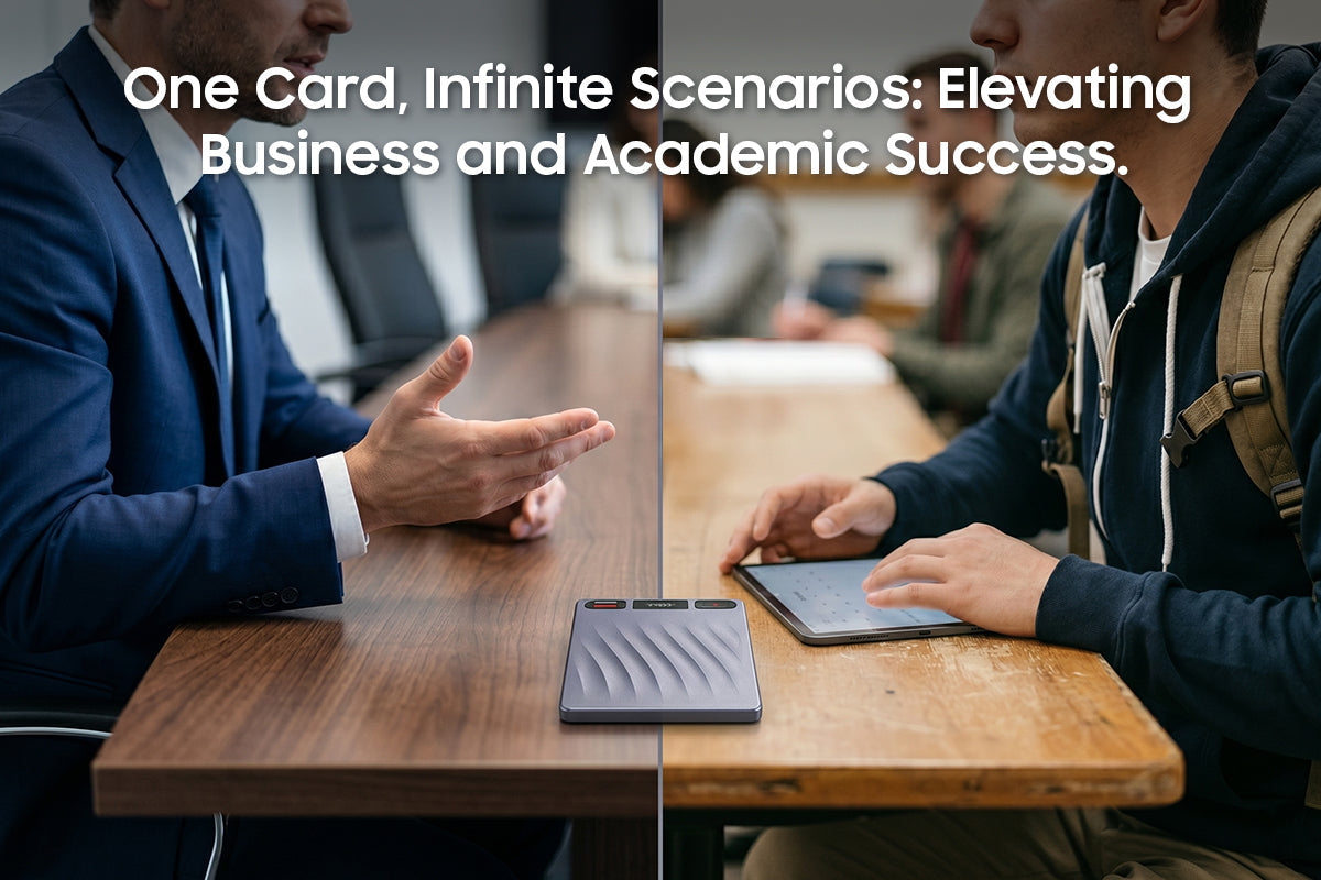 AI Recording Card for Business Meetings & Student Lectures: Elevating Professional and Academic Success