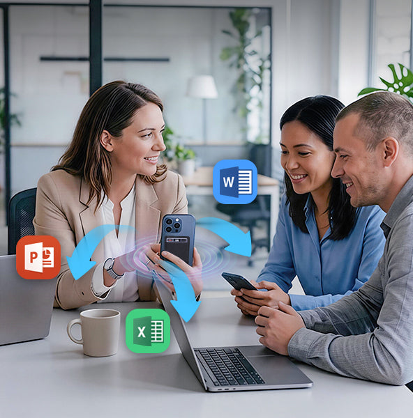Multiple export formats, your summaries are ready to share across your team. Easy in. Easy out.